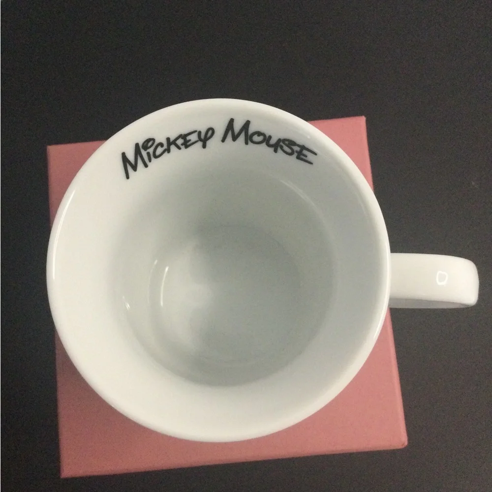 Disney White and Black Mickey Sketchbook Ceramic Mug - Picture 4 of 7
